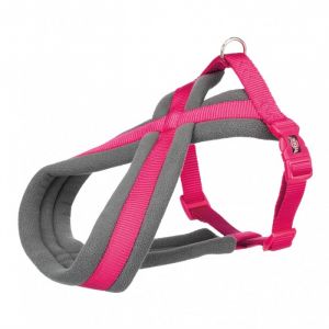 Trixie Premium touring harnais - M: 45-70 cm/25 mm, fushia