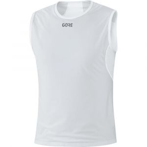 Gore Wear Windstopper Base Layer Sleeveless Shirt - Maillot de corps de cyclisme taille M, gris