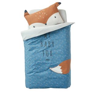 Vertbaudet Housse de couette BABY FOX Oeko-Tex