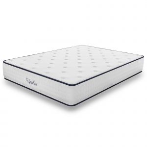 Cosmos Matelas 140x200 cm - Épais 32 cm - Blue Latex, Mousse HR