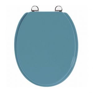 Abattant de Toilette Violet en Bois compresse MDF charnieres Metal Siege WC Standard Arvix