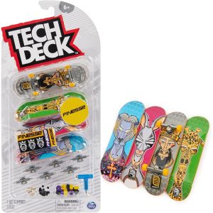 Spin Master Tech deck - ultra dlx lot de 4 - multicolore