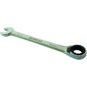 Image de Drakkar Tools CLE MIXTE COUDEE A CLIQUET 19 mm 72 DENTS - S12649