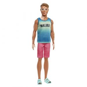 Image de Mattel Ken Fashionista Débardeur blanc avec vitiligo