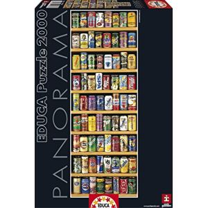 Educa Puzzle Panoramique - Soft Cans 2000 pièces