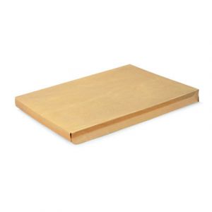 Poc tte à soufflet 3 cm en kraft blond C4 229 x 324 mm 120g sans fenêtre Bande autoad sive