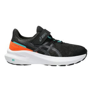 Asics Chaussures GT-1000 13 noir orange blanc enfant - 31.5