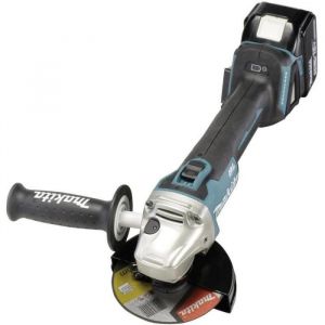 Makita Meuleuse d'angle DGA504RFJ3 18V - Vitesse de rotations 8500 tours/min - Diamètre du disque 125 mm - Métal