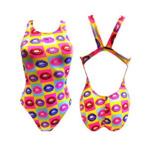 Maillot de bain 1 pièce femme Turbo Lips