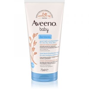 Aveeno Baby Dermexa Gute Nacht Emollient Balsam für sehr trockene Haut - Jetzt 20% sparen mit Code "20av