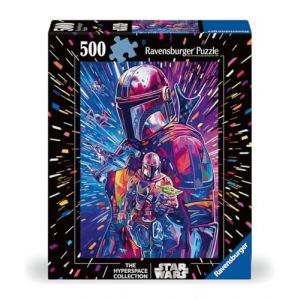 Ravensburger Puzzle 500 pi&egrave;ces Format Large - The Mandalorian/Star Wars - Adultes et Enfants d&egrave;s 12 Ans - Puzzle de qualit&eacute; sup&eacute;rieure - 12001339