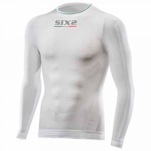 Image de Sixs Maillot De Corps Manche Longue Ts2l Breezytouch 3XL-4XL White Carbon