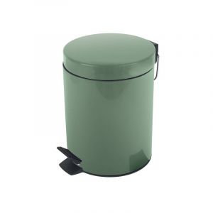 Spirella Poubelle à pédale Acier sydney 5L Vert Basile - Vert