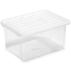 Markenlos Set de 6 bo&icirc;tes de rangement avec couvercle - Chaussures outils jouets