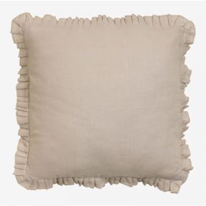 Coussin carré en lin (50x50 cm) Nandrin SKLUM Beige Lin