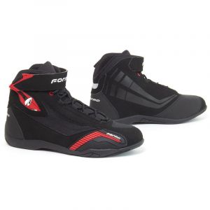 Forma Boots Genesis Black/Red 40 Bottes de moto