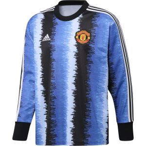 Image de Adidas Manchester United Maillot De Gardien Retro Icon - Noir/bleu/blanc, pointure Large - Noir - Taille Large