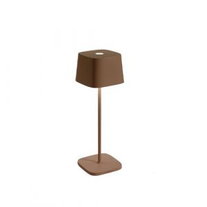 Image de Lampe de table led Ofelia Pro Corten rechargeable et dimmable