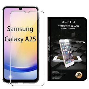 Xeptio Protection &eacute;cran Vitre en verre tremp&eacute; pour Samsung Galaxy A25 5G