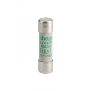 Hager Lot de 10x Cartouche fusible industrielle 10x38 aM 10A (LF310M)