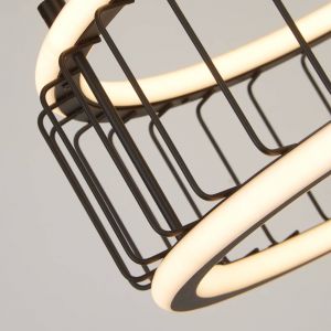 Searchlight Suspension LED Cage Ø 38 cm