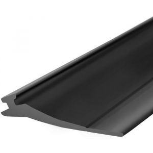 Image de Steigner - Joint d'Étanchéité pour Porte de Garage Noir, 52x2 mm, SBD03, 4 m