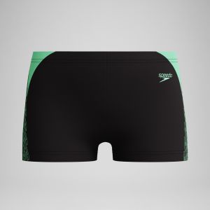 Image de Speedo Boxer de bain Gar&ccedil;on Hyperboom Splice noir/vert