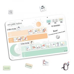 Jouet d'activité Ma petite routine L'Atelier Gigogne Fabrication française