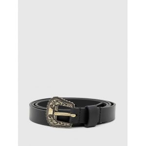 Diesel Ceinture Boucle Texy Noire - Noir - 90 - Femme - Femme - Boutique Seven's