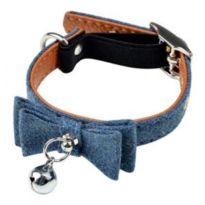 Collier pour Chat Anti Etranglement 27cm Bleu