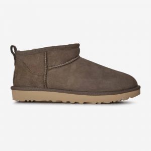 Bottes UGG Classic Ultra Mini marron fonc&eacute; femme - 36