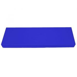 SuperKissen24 Matelas Coussin Dossier pour Palette Canapé Appui 120x40 - Intérieur-Extérieur - imperméable - Mousse - Bleuet