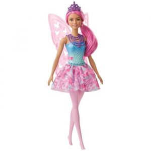 Mattel Fée Dreamtopia - GJJ99 - Poupée Mannequin - Rose - 3 ans et +