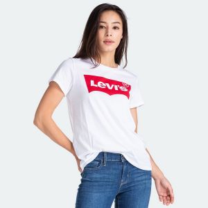 Levi's T-shirt logo THE PERFECT TEE Blanc/Noir - Taille XS;L;S;M;XL;XXS