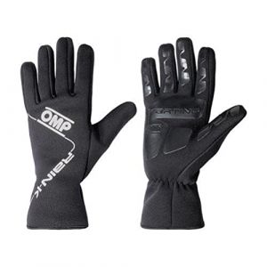 Image de OMP Gants de conduite pour hommes RAIN K Noir Taille XL (XL)