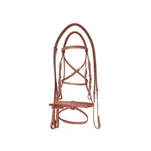 Supreme Bridon &eacute;quitation muserolle combin&eacute;e anatomique
