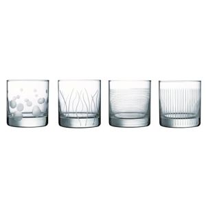 Image de Luminarc Lounge Club - 4 gobelets en verre gravés (38 cl)