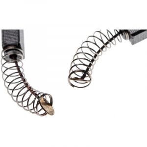 Vhbw 2x balais charbon compatible avec Makita 4300V, 4401, 3702, 4300BV, 1923, 4300BA, 4300A, 4014B, 3702B, 3700B, 1923B, 1900B outil &eacute;lectrique