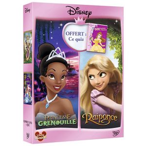 Coffret Raiponce + La Princesse et la grenouille