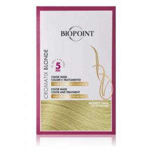 Image de Biopoint Teinture pour les cheveux cromatix maschera traitement couleur in 5 minuti 30 ml blond miel