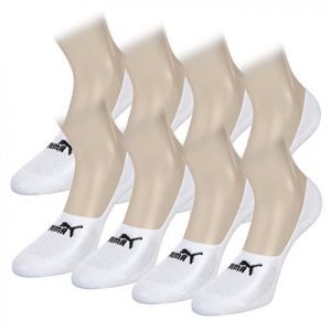 Image de Puma Footie 2-Pack chaussettes blanc T. 43-46