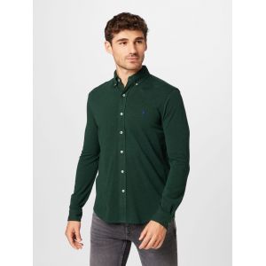Ralph Lauren Chemise droite en coton piqué Vert Polo - Couleur Vert - Taille XXL