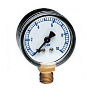 Thermador Manom&egrave;tre sec RADIAL M&acirc;le 1/4"- &Oslash;50mm-0 &agrave; 10bar