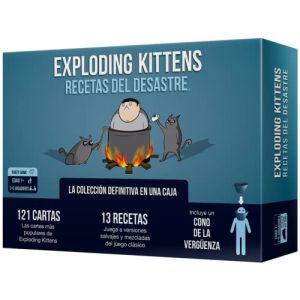 Asmodée Exploding Kittens Recettes de jeu de société catastrophe