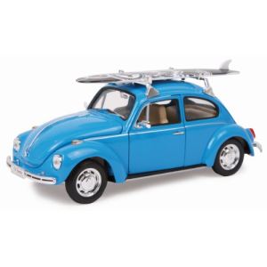 Image de Legler 9318 - Voiture miniature VW Beetle + planche de surf