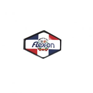 Sticker casque Armet Rep. Dominicaine Flex-On