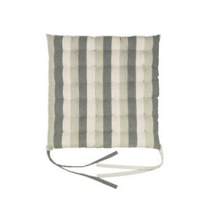 Broste Copenhagen Galettes de chaise AVA Gris - Taille 40x40 cm