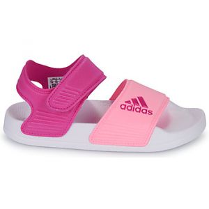 Adidas Sandales enfant ADILETTE SANDAL K Rose - Taille 36,37,38,28,29,31,32,33,34,35