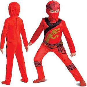 Costume de carnaval pour enfants Lego Ninjago Kai 94-103 cm 3-4 ans