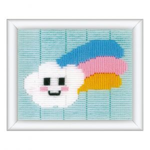 Kit au point lancé Petit nuage avec arc-en-ciel